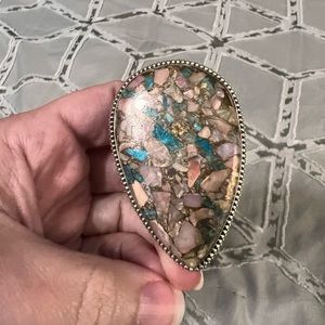 Sterling silver statement ring